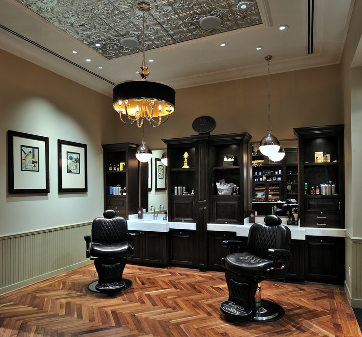 Interior da Barbearia